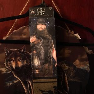 WWE ODD SOCKS Crew Sock SlamCrate Exclusive